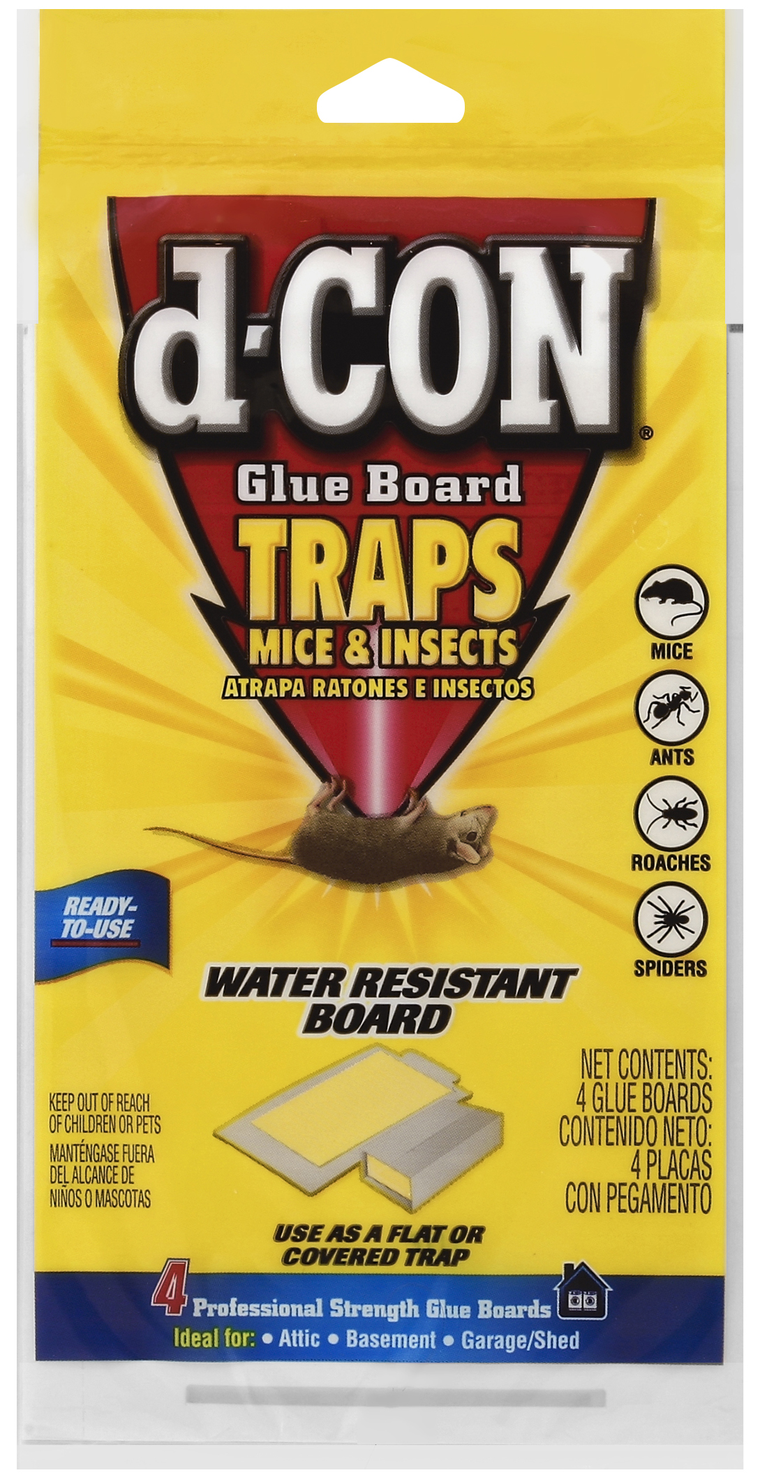 dCON Glue Board Traps Mice  Insects